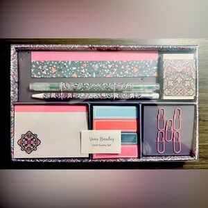 Vera Bradley Desk Supply Set Bonbon Medallion